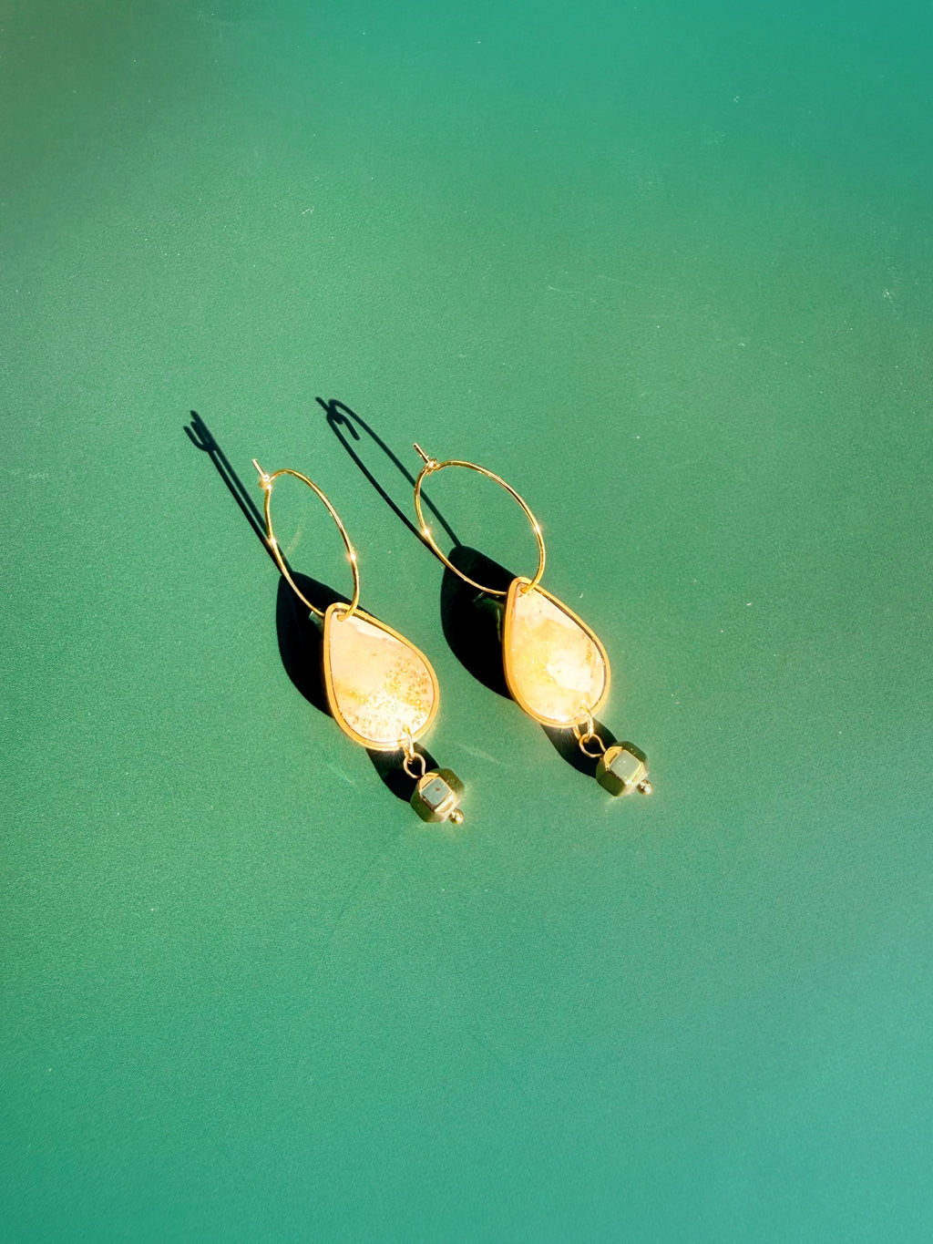 Teardrop Statement Earrings