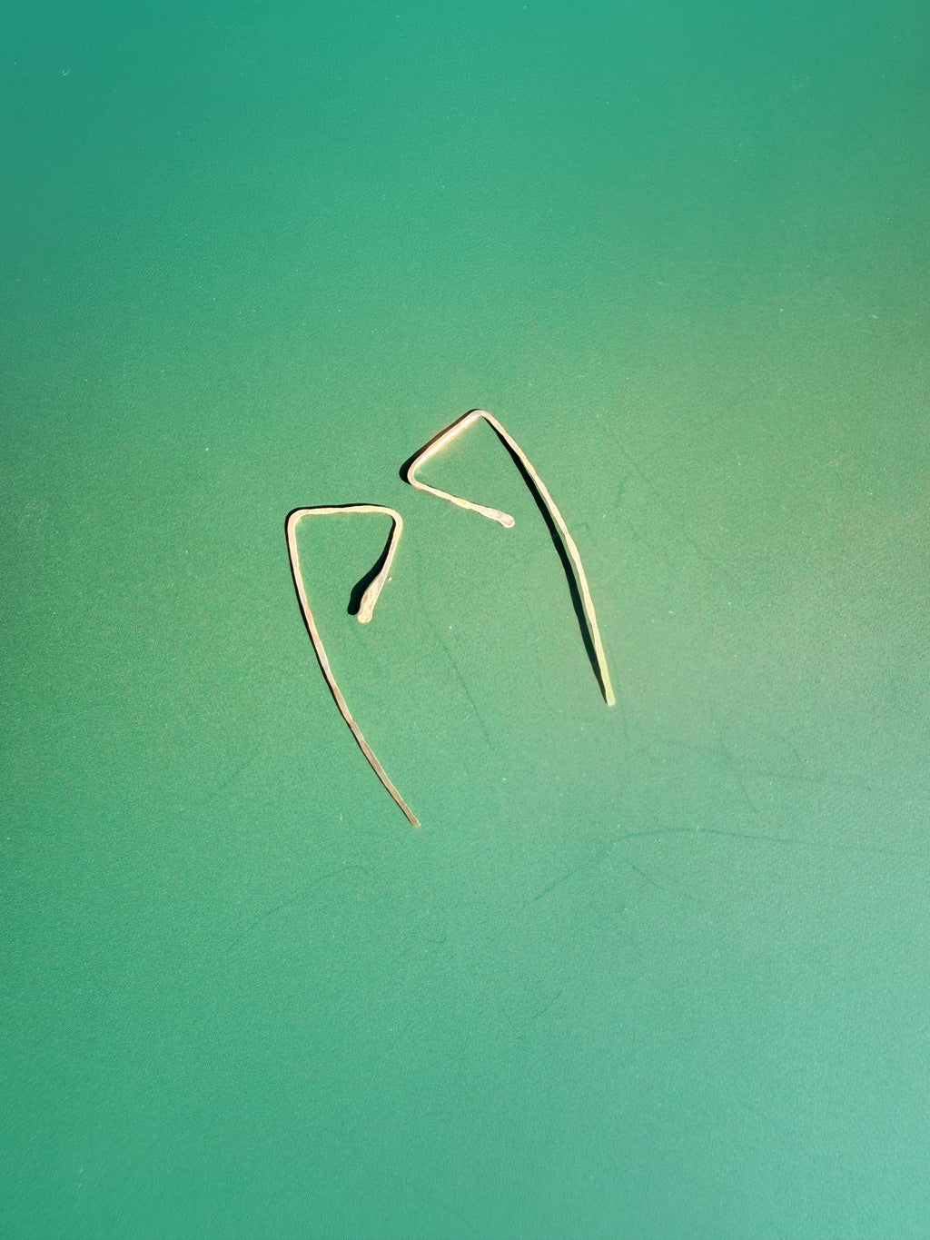 Threader Earrings (Triangle)