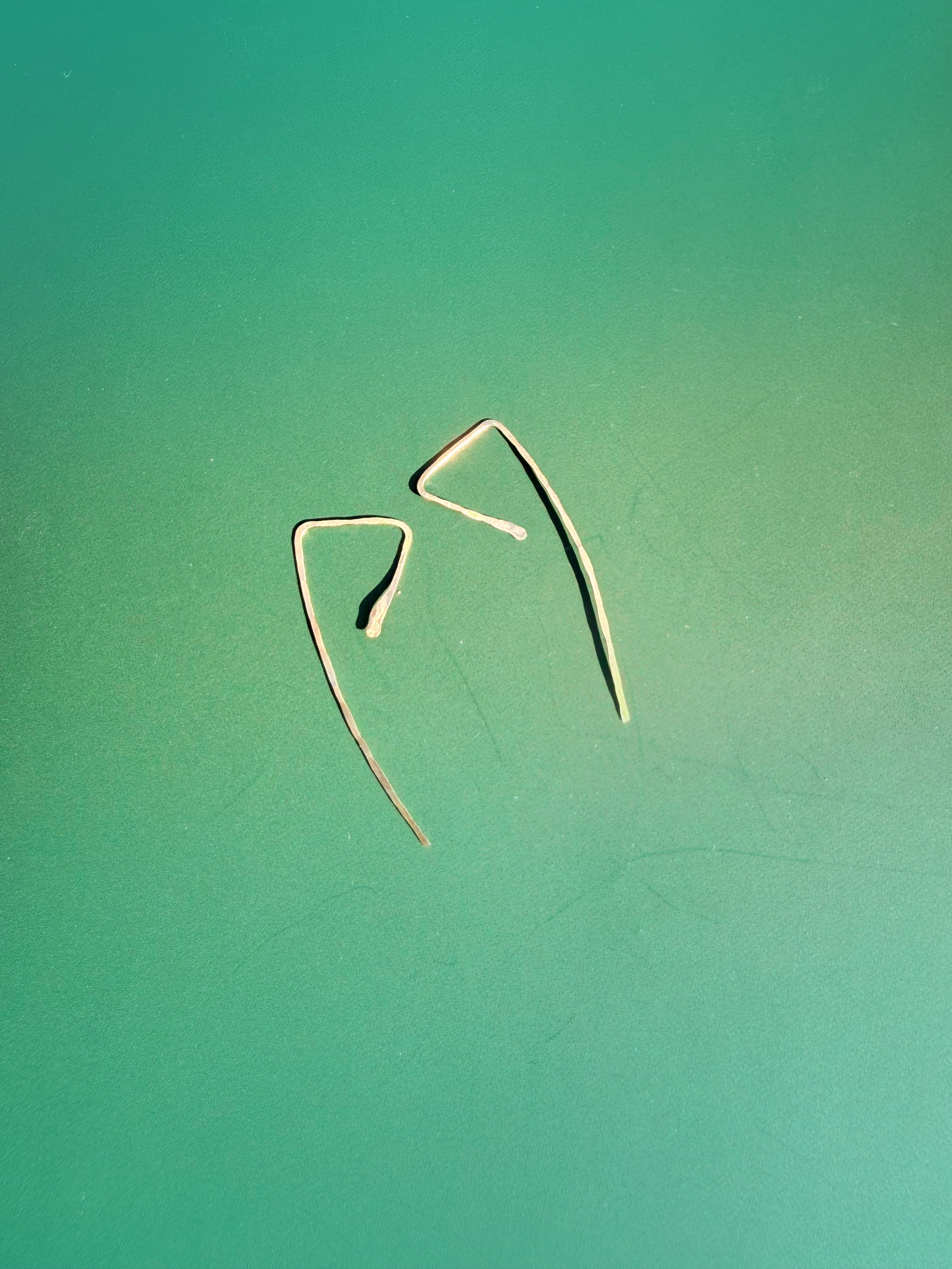 Threader Earrings (Triangle)