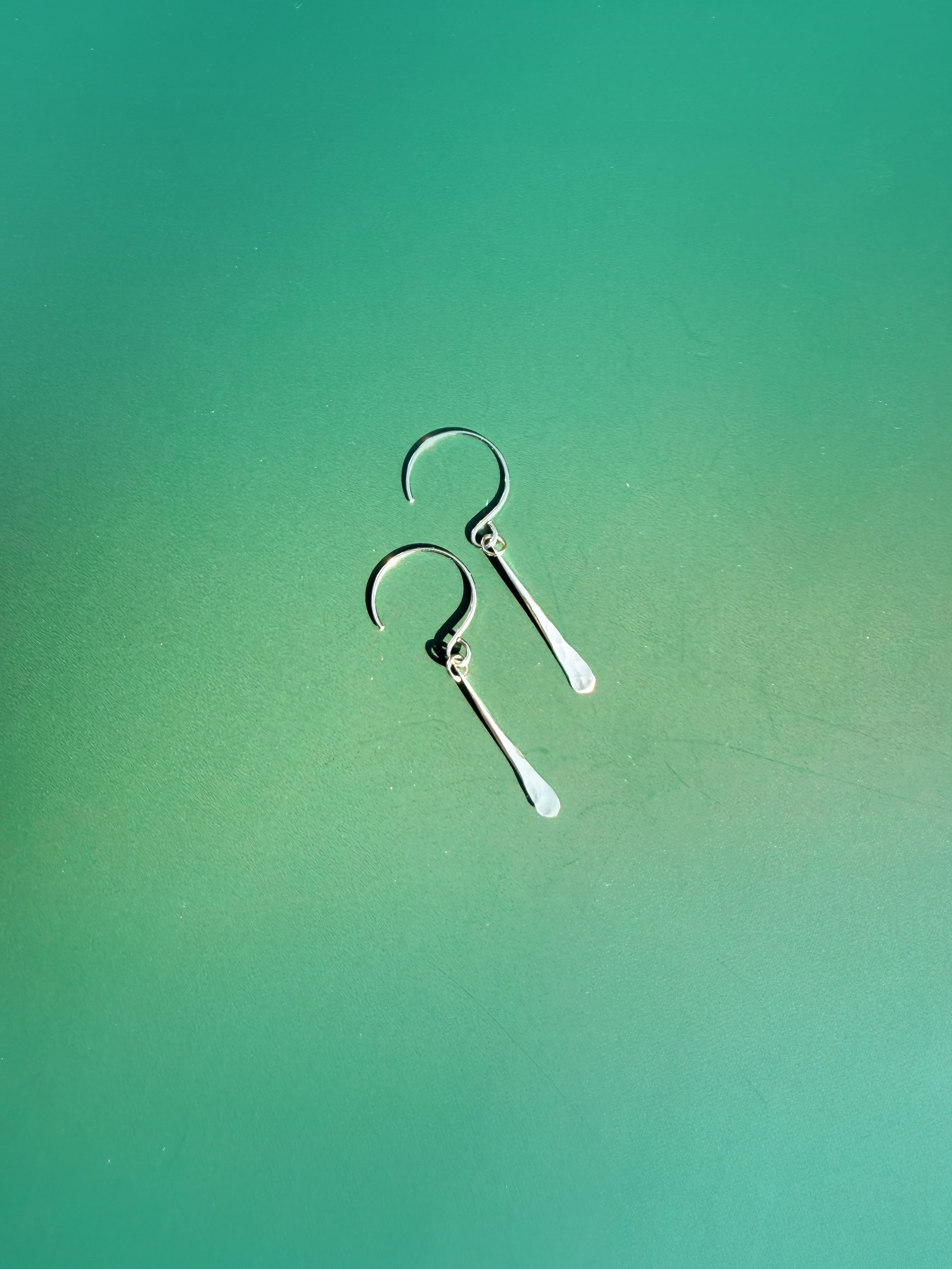 Sterling Silver Bar Drops (Small)