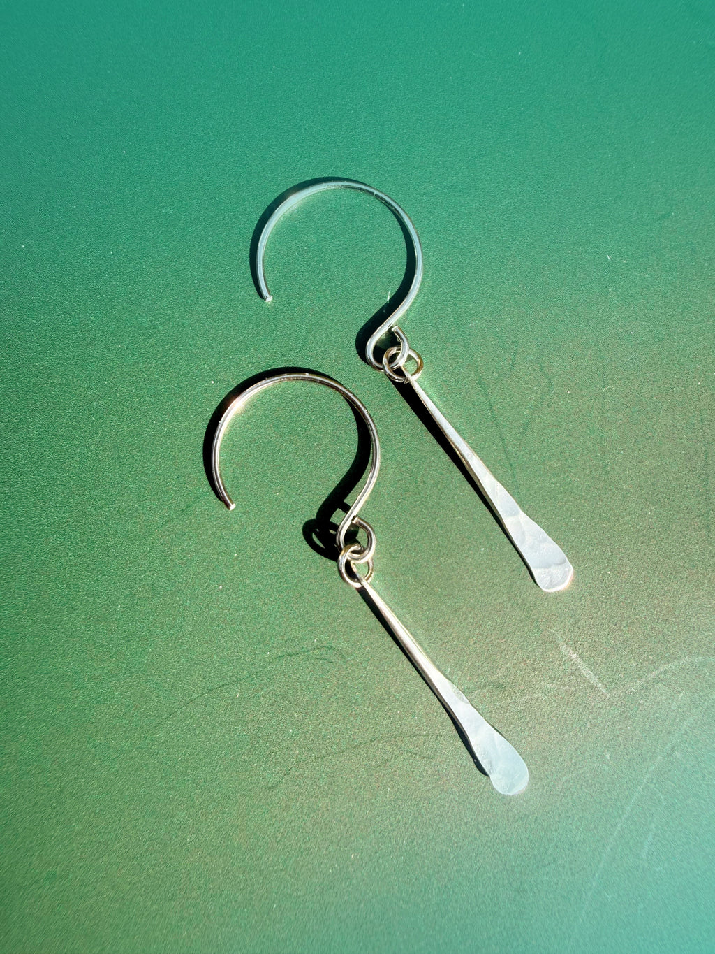 Sterling Silver Bar Drops (Small)